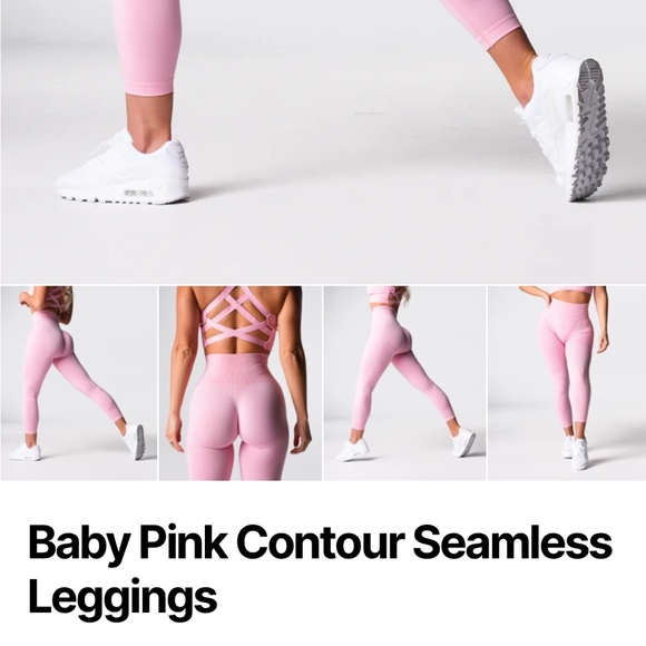 NVGTN Pink Contour Seamless Leggings | XS (Flawed) - Picture 5 of 6